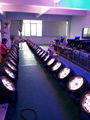 270 Watt DMX LED Par Can Light RGBWA High Brightness 50Hz - 60Hz