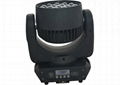 Osram 19 × 12W LED Moving Head Light Beam DMX512 Bee Eye Wash Lighting 5000 Lume