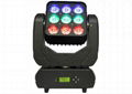 Cree LED Moving Head Light Matrix Beam Headlights DJ Lighting 4 in 1