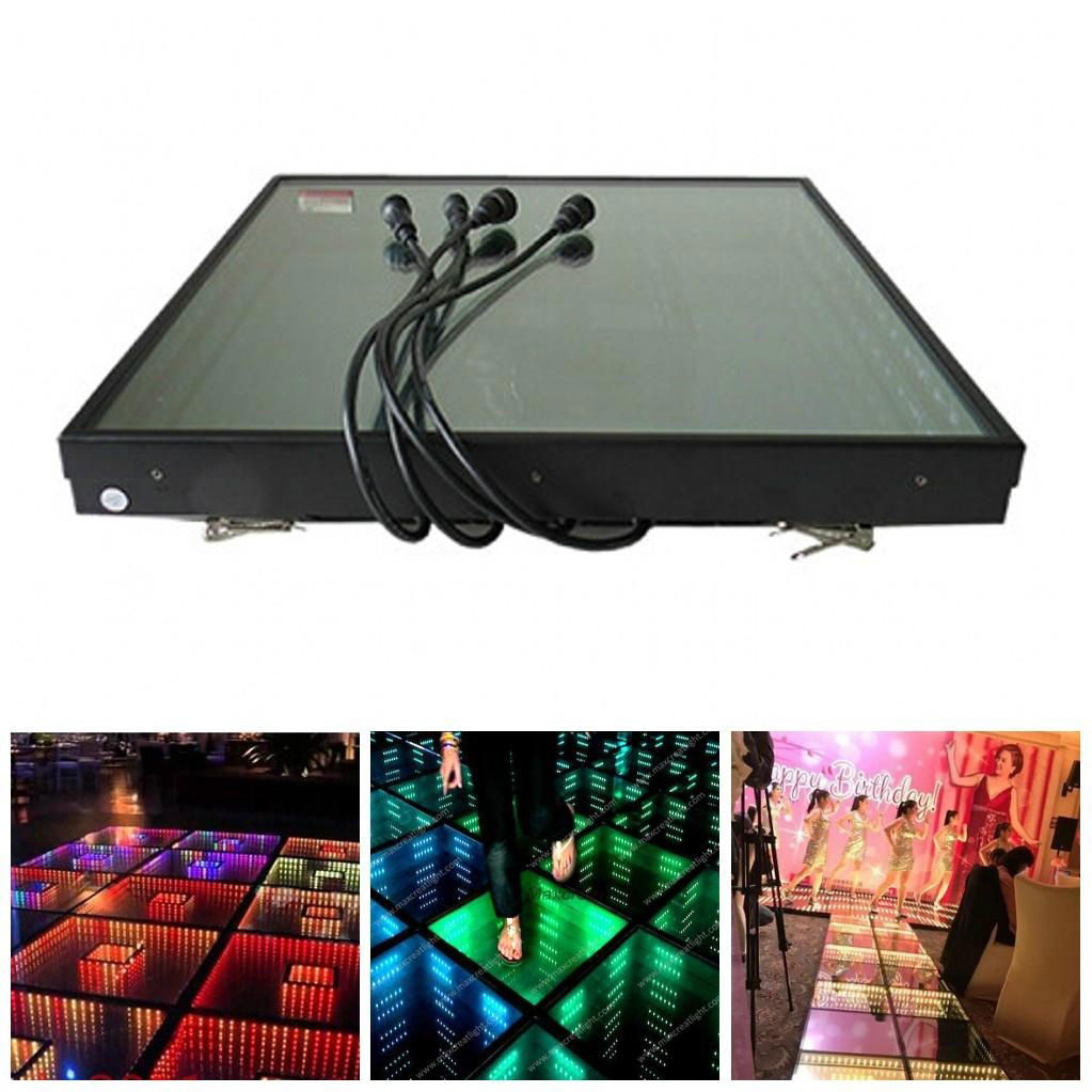 LED Dance Floor Display 3D Effect LED Dance Floor Panel