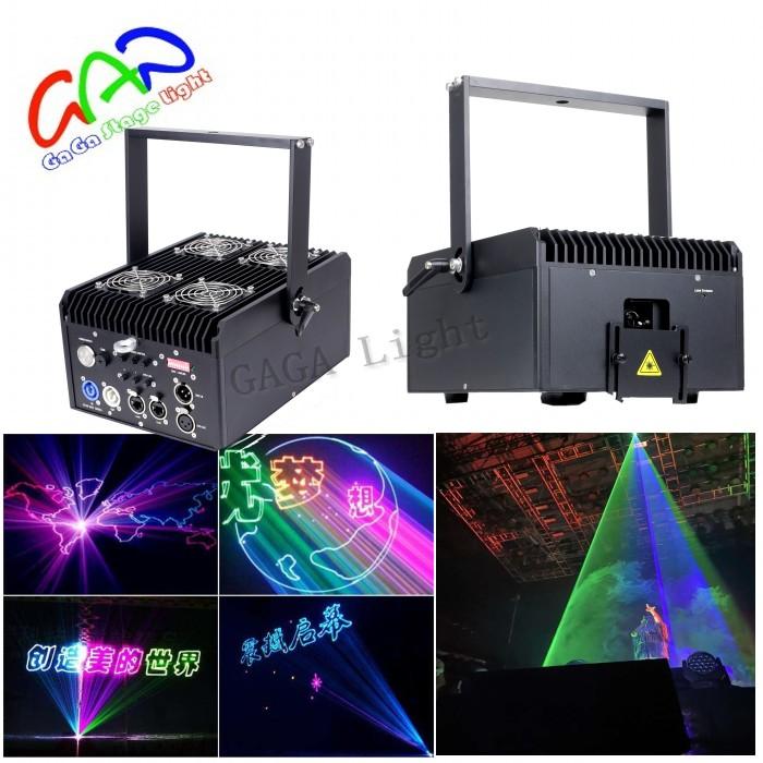 Mini 6W RGB dj laser for party Laser Light animation projector show night club d 4