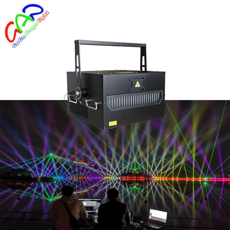 High quality factory outlet RGB 30w party dmx512 laser light projector outdoor l 2