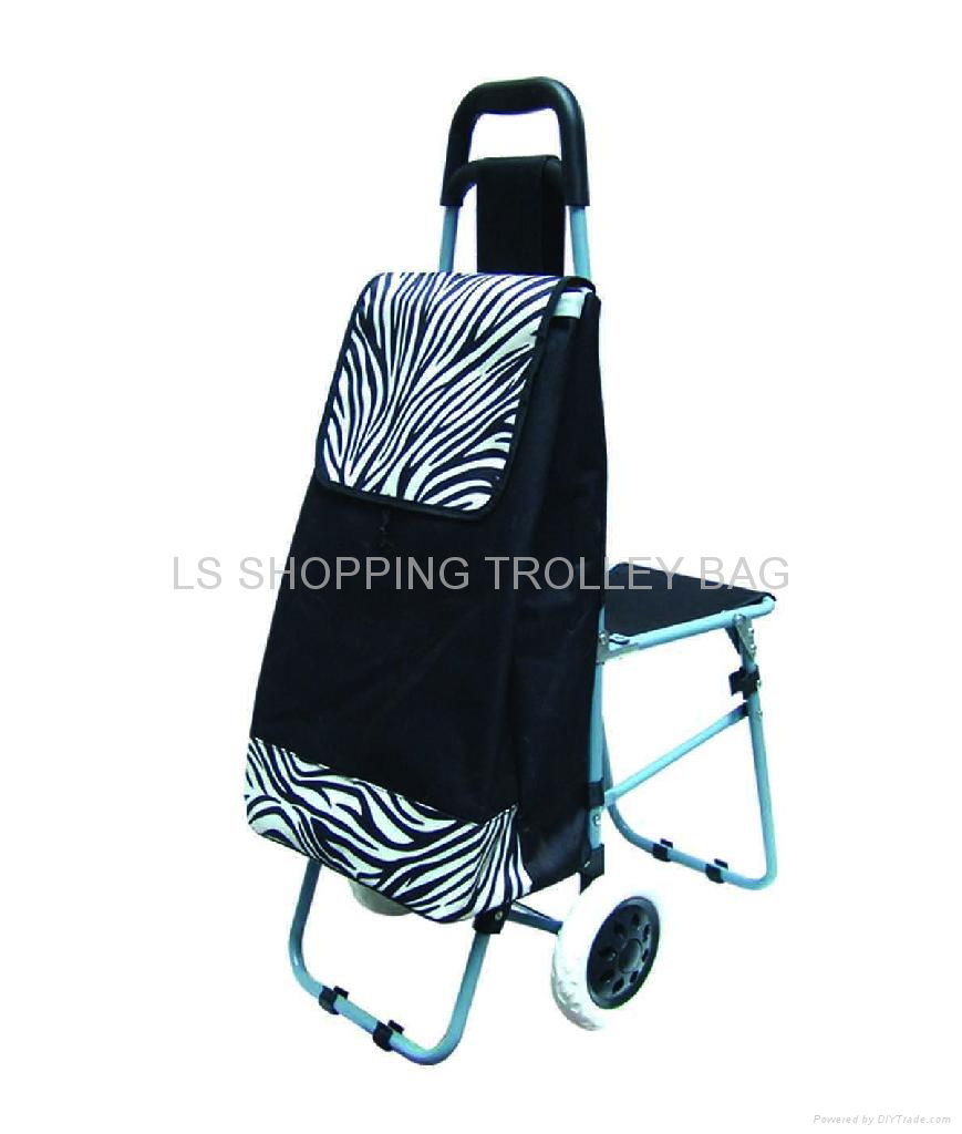 shopping trolley bag with chair - LSBL-27 - LS (China Manufacturer) -  Trolley & Luggage - Bags & Cases Products - DIYTrade China