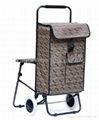 shopping trolley with chair 1