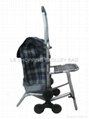 shopping trolley with three wheel and seat