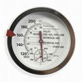 油鍋溫度計烤肉烤箱燒烤插入式溫度計攝氏華氏溫度表工廠可貼牌