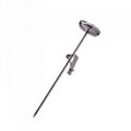 Bimetal pointer Probe Thermometer stainless steel oil pan liquid probe