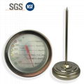 工廠生產溫度計油溫計水溫計高精度指針式溫度表304不鏽鋼材質