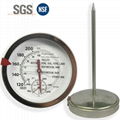 Bimetallic Probe Thermometer Large Diameter High Precision Food Thermometer