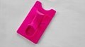 Silicon Cell Phone Card Holder with 3m & Phone Stand 5