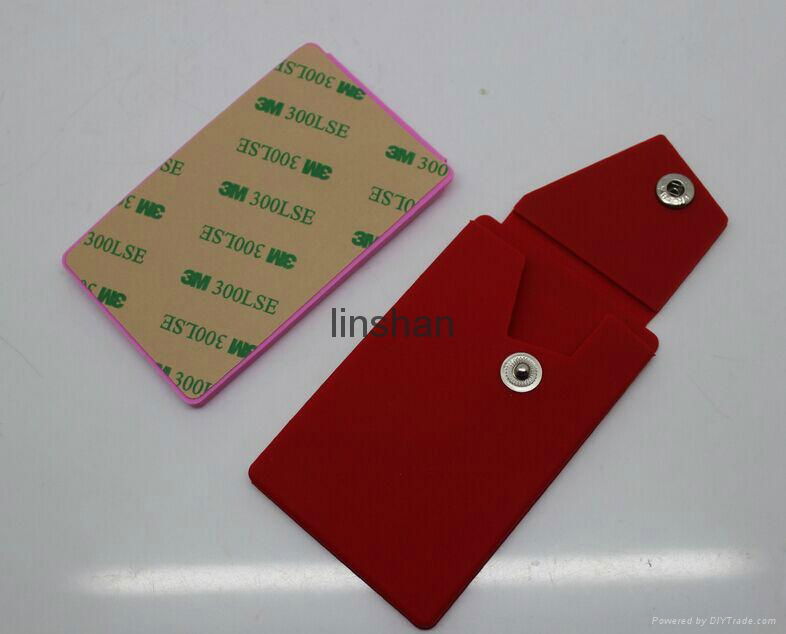 Popular Silicone Smart Phone Wallet 