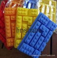 eco-friendly hot selling silicone blocks lego ice cube tray  4