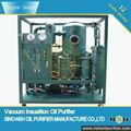 VFD—double stage high efficiency vacuum insulation oil purifier 3