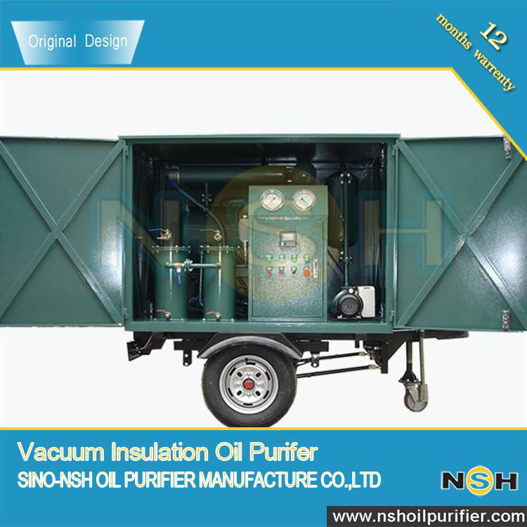 Single stage Vacuum Oil Filter Equipment 5