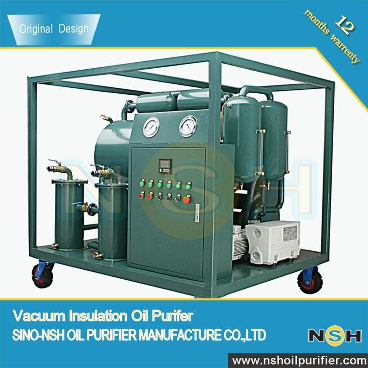 Single stage Vacuum Oil Filter Equipment 2