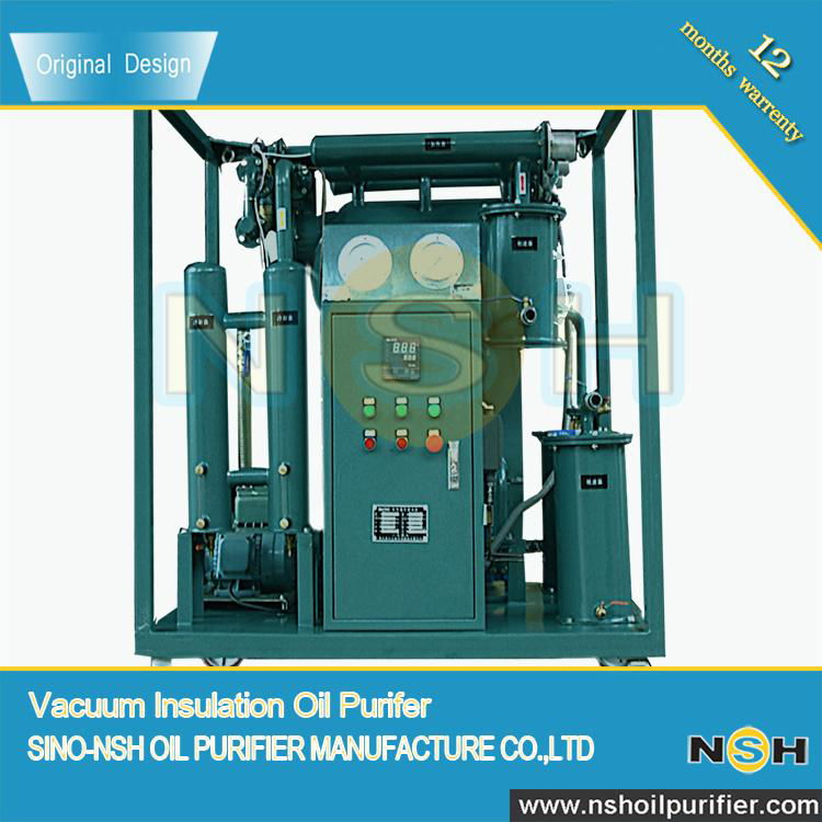 Single stage Vacuum Oil Filter Equipment 4