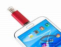 Metal OTG USB flash pen drive 3