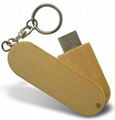 wooden USB flash pen drive 3