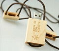 wooden USB flash pen drive 1