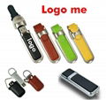 Leather USB flash pen drive 1