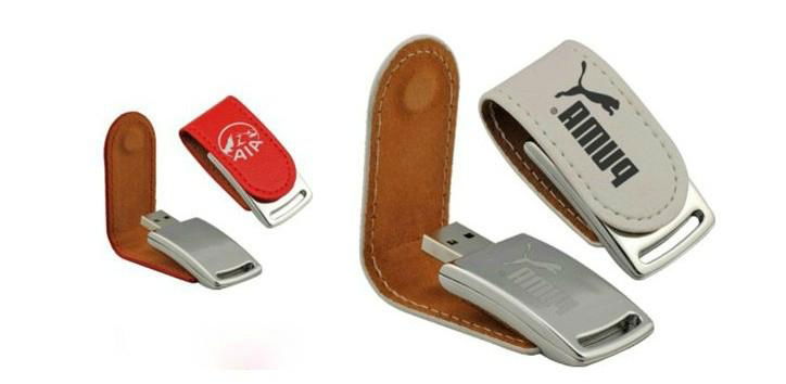 Leather USB flash pen drive 5
