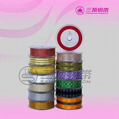 Metallic ribbon