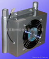 Small hydraulic station air cooler