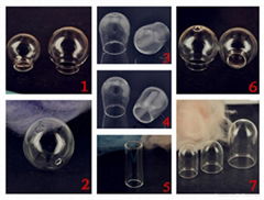 Glass Globe Bubble Vials