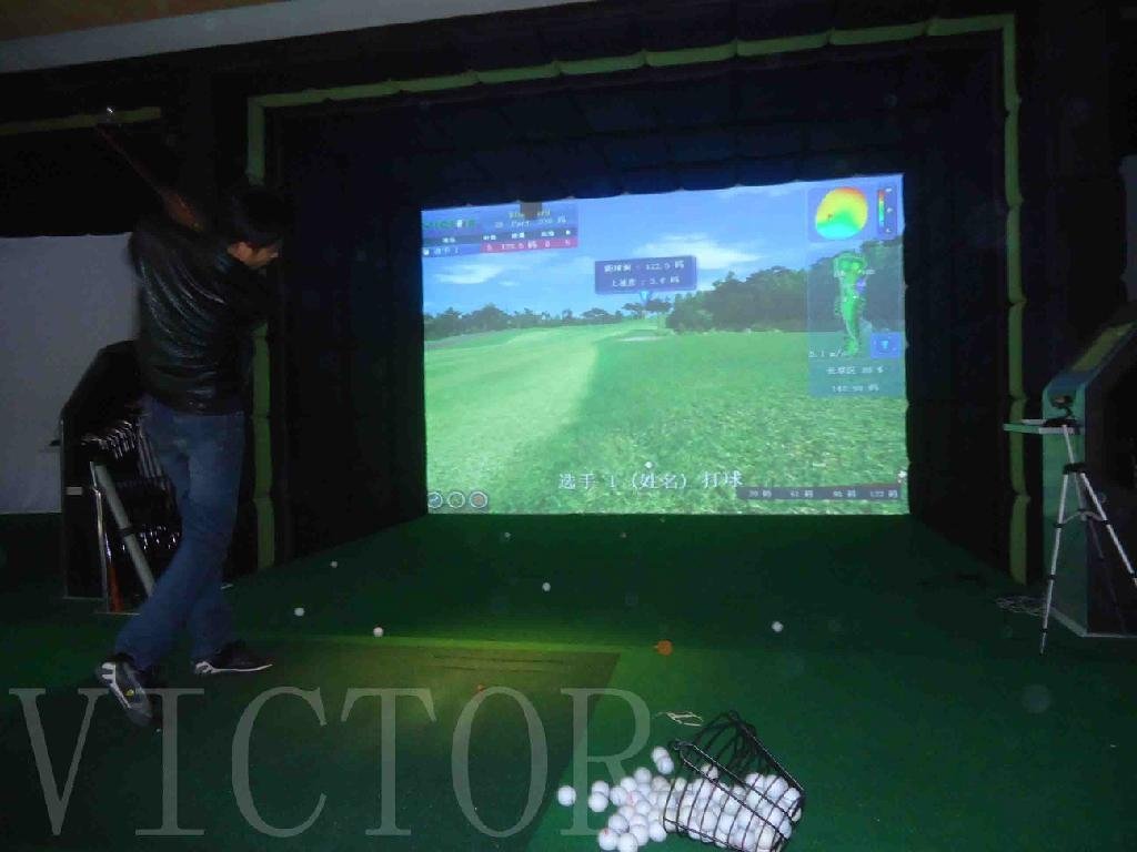供應上海VICTOR室內模擬高爾夫2015款 5