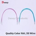 Niti wire with color  manufacturer