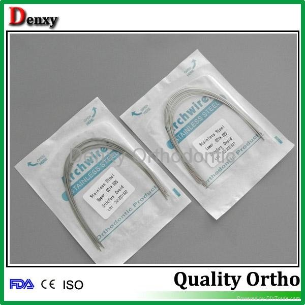Dental Stainless steel archwire Orthodontic 