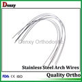 orthodontic wire Dental wire  Niti archwire Stainless steel archwire