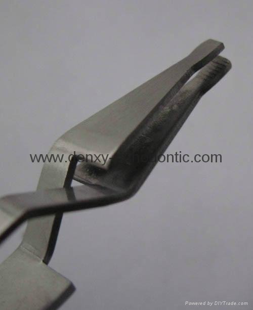 Bracket holder- dental bracket tweezer orthodontic instrument