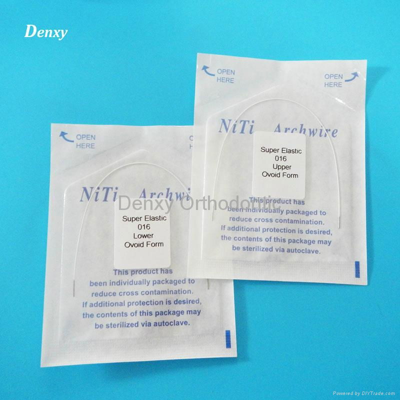 coated Niti arch wires Color dental wire 4