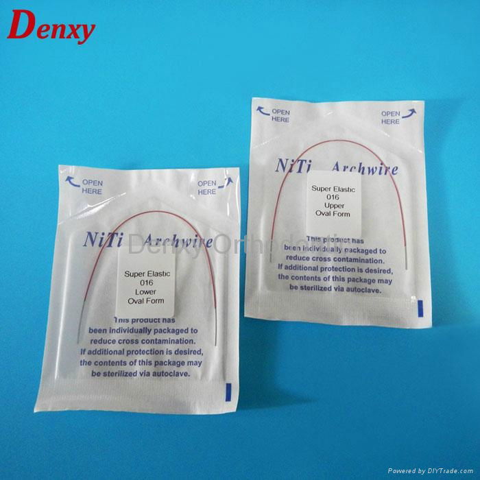 coated Niti arch wires Color dental wire 5