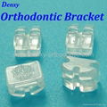 Sapphire brace-orthodontic  ceramic crystory brackets dental clear brackets