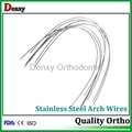 Orthodontic stainless steel Arch wires