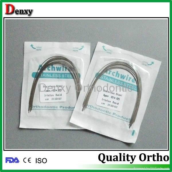 orthodontic wire Dental wire  Niti archwire Stainless steel archwire 4