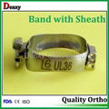 Orthodontic molar bands 10