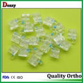 Dental brackets Dental clear braces sapphire brackets