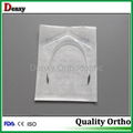 white color / tooth color Dental Orthodontic niti wires