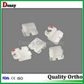 Dental brackets Orthodontics Mesh  base ceramic bracket 5