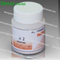 Dental glaze powder mixing metal ceramic glaze powder