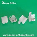 Dental braces ceramic self ligation brackets self ligating brackets self ligate  8