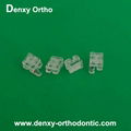 Orthodontic Aesthestic Bracket Clear bracket Single crystal bracket Ceramic