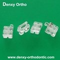 Orthodontic Aesthestic Bracket Clear bracket Single crystal bracket Ceramic 10