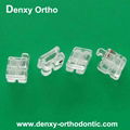 Orthodontic Aesthestic Bracket Clear bracket Single crystal bracket Ceramic