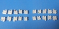 Orthodontic Aesthestic Bracket Clear bracket Single crystal bracket Ceramic 12