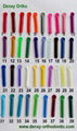 orthodontic dental elastics mixed colors dental 8