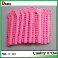 orthodontic dental elastics mixed colors dental 10